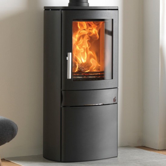 ACR Neo 1C Contemporary Multifuel Woodburning 5kW Stove 